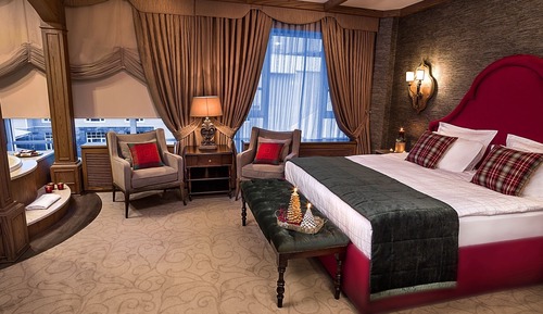 Suite exclusiva, 1 cama de matrimonio grande, vistas a la montaña