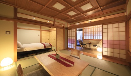 Suite Deluxe, 1 habitación, bañera de hidromasaje (with Partially Open Air-bath)