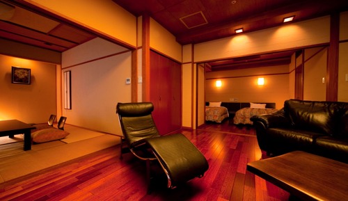 Habitación tradicional (with private hotspring)