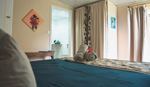 Habitación tradicional doble, baño privado, vistas al jardín (Tipanier)