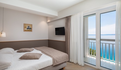 Apartamento superior, 2 habitaciones, balcón, vistas al mar