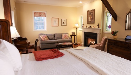 Casa de campo de lujo, 1 cama de matrimonio grande con sofá cama, bañera