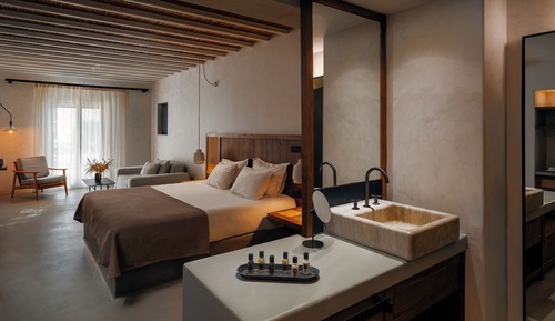 Suite, bañera de hidromasaje, vistas al mar (Prestige)