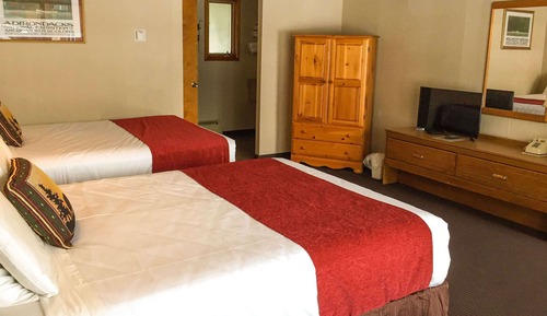 Habitación, 2 camas de matrimonio, no fumadores, frigorífico