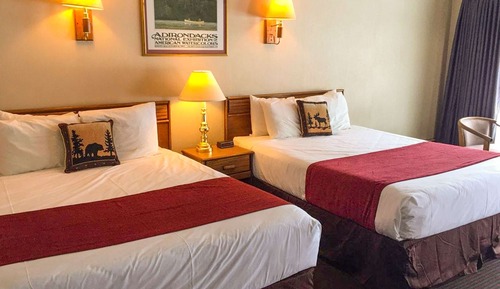 Habitación estándar, 2 camas de matrimonio, no fumadores, frigorífico