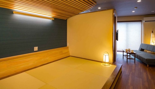 Habitación básica con 2 camas individuales, no fumadores (Japanese-western with view bath)