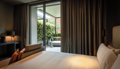 Habitación Deluxe, 1 cama de matrimonio grande, terraza