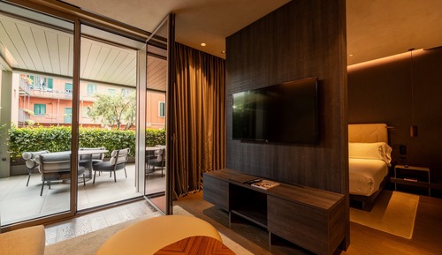Suite junior, terraza