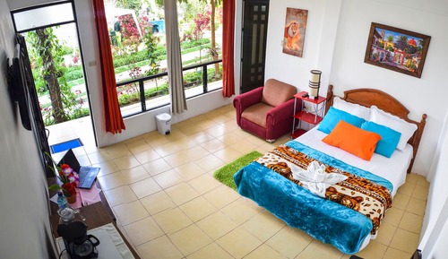Habitación individual económica, 1 cama doble, accesible para personas con discapacidad