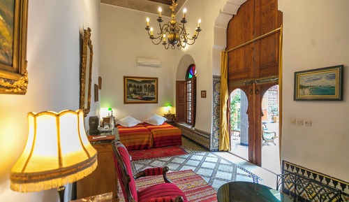 Suite junior, varias camas, no fumadores, vistas al patio