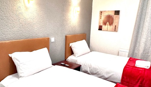 Habitación estándar con 2 camas individuales, 2 camas individuales, no fumadores, baño privado