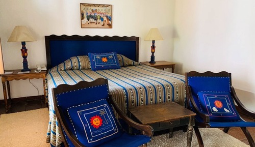 Habitación estándar, 1 cama de matrimonio grande, en la zona del jardín