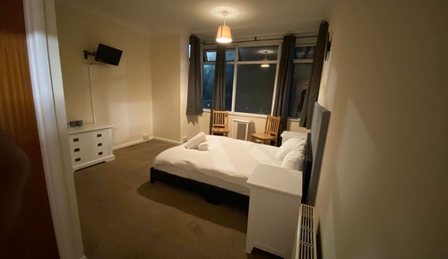 Habitación doble, baño privado, vistas al mar