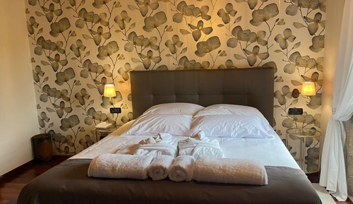 Habitación básica con 1 cama doble o 2 individuales, vistas al jardín