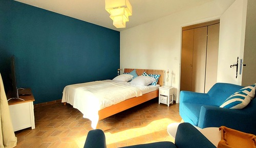 Habitación doble superior, baño privado (et jardin)