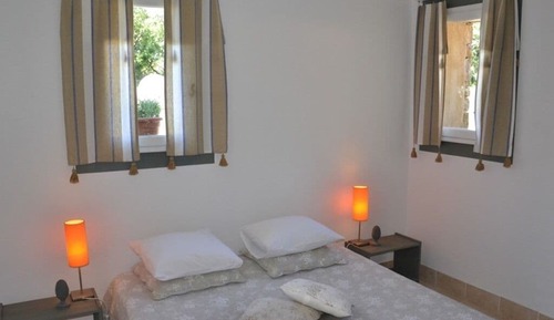 Habitación Confort doble, baño privado (Chambre de la piscine)