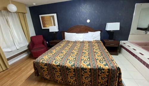 Habitación estándar, 1 cama de matrimonio grande, bañera de hidromasaje