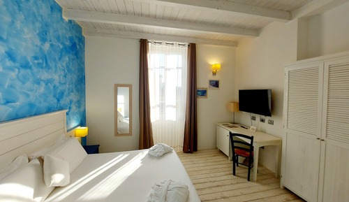 Habitación doble, vistas al jardín