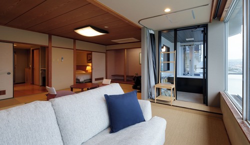Habitación Premium, no fumadores, vistas al río (Japanese Western601 Semi Open-AirBath)