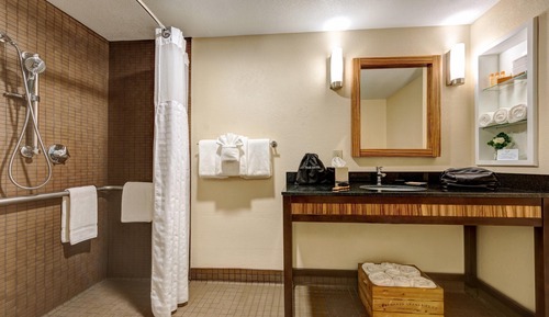 Habitación, 2 camas de matrimonio, accesible para personas con discapacidad, no fumadores