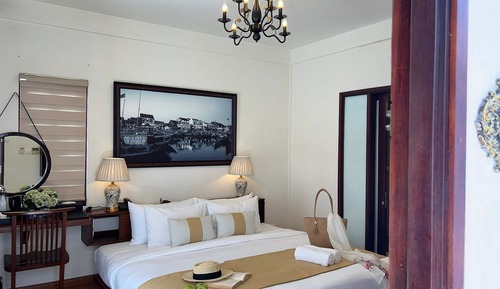 Habitación doble superior, vistas al jardín