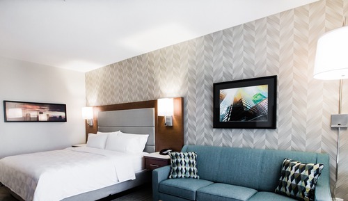 Habitación estándar, 1 cama de matrimonio grande con sofá cama