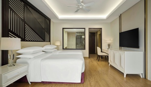Habitación Deluxe, 2 camas individuales, vistas al jardín (Balcony)