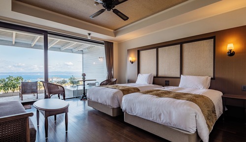 Suite, no fumadores, vistas al mar (w/Open-Bath, HB w/JP Dinner)