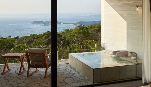 Suite, no fumadores, vistas al mar (Lanai with Open-air Bath)