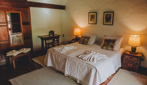 Habitación, vistas al valle