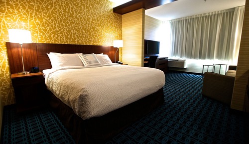 Suite, 1 cama de matrimonio grande con sofá cama
