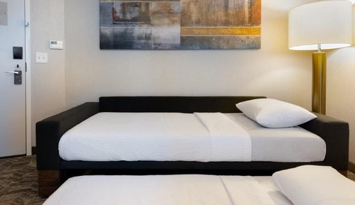 Suite, 1 cama de matrimonio grande con sofá cama (Hearing Accessible)