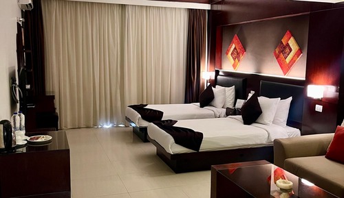 Habitación Deluxe con 2 camas individuales, 2 camas individuales
