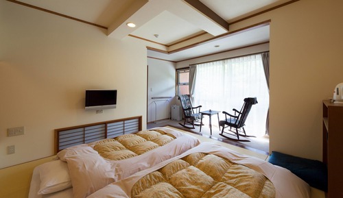Habitación básica con 2 camas individuales, no fumadores (Japanese Style)