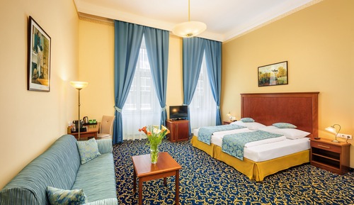 Suite estudio junior, 2 camas individuales, no fumadores