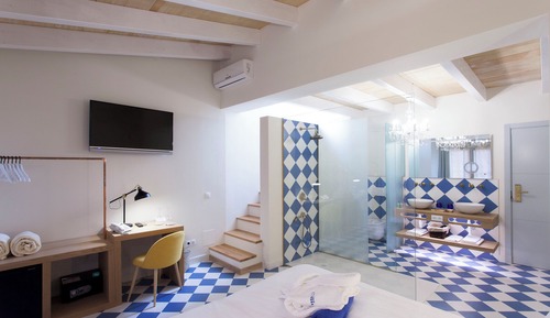 Habitación doble superior, terraza (Jacuzzi)