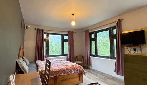 Habitación Deluxe doble, balcón, vistas a la montaña