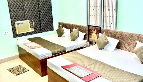Family Double Room Single Use, Balcony, Garden View