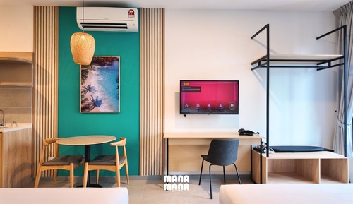 Estudio Deluxe, no fumadores, vistas a la ciudad