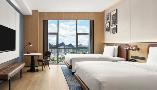 Premier Room, 2 Double Beds, City View