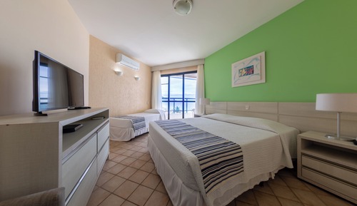 Deluxe Double Room, Balcony, Beach View