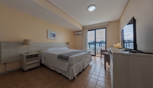 Luxury Quadruple Room, Balcony, Beach View
