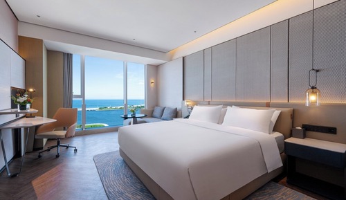 Habitación estándar, 1 cama de matrimonio grande, vistas al mar