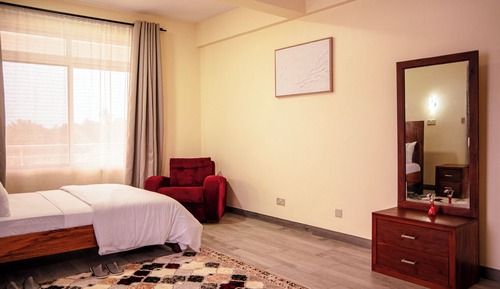 Junior Apartment, Balcony, Courtyard View