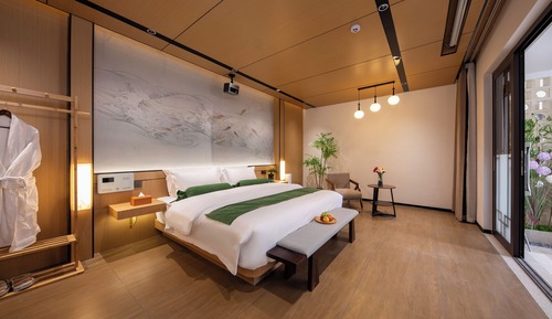 Habitación romántica doble, vistas al jardín