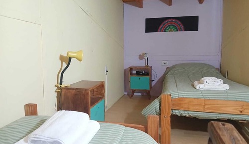 Standard House, 2 Twin Beds, Patio, Mountain View