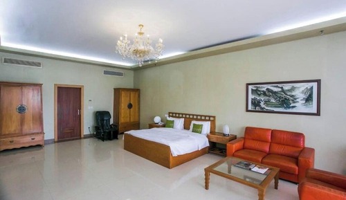 Habitación superior, vistas a la laguna