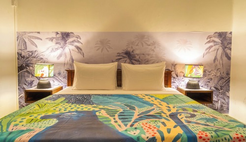 Habitación Confort doble, vistas al jardín