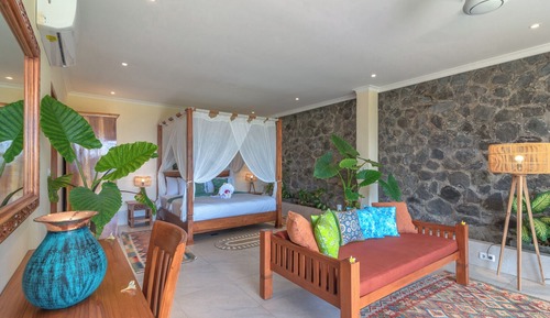 Estudio Deluxe, vistas al mar