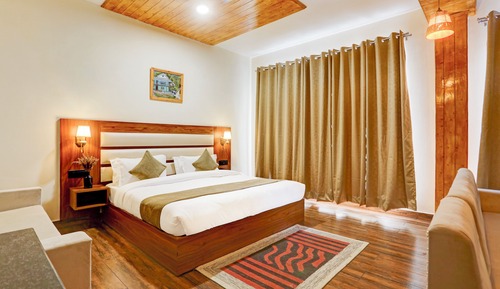 Suite estudio Deluxe, balcón, vistas a la montaña